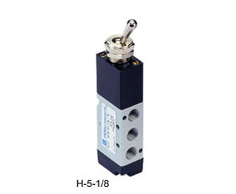 G1/8, 1/4 Manual Valve (5 Way)