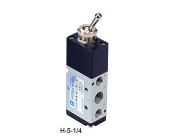 G1/8, 1/4 Manual Valve (5 Way)